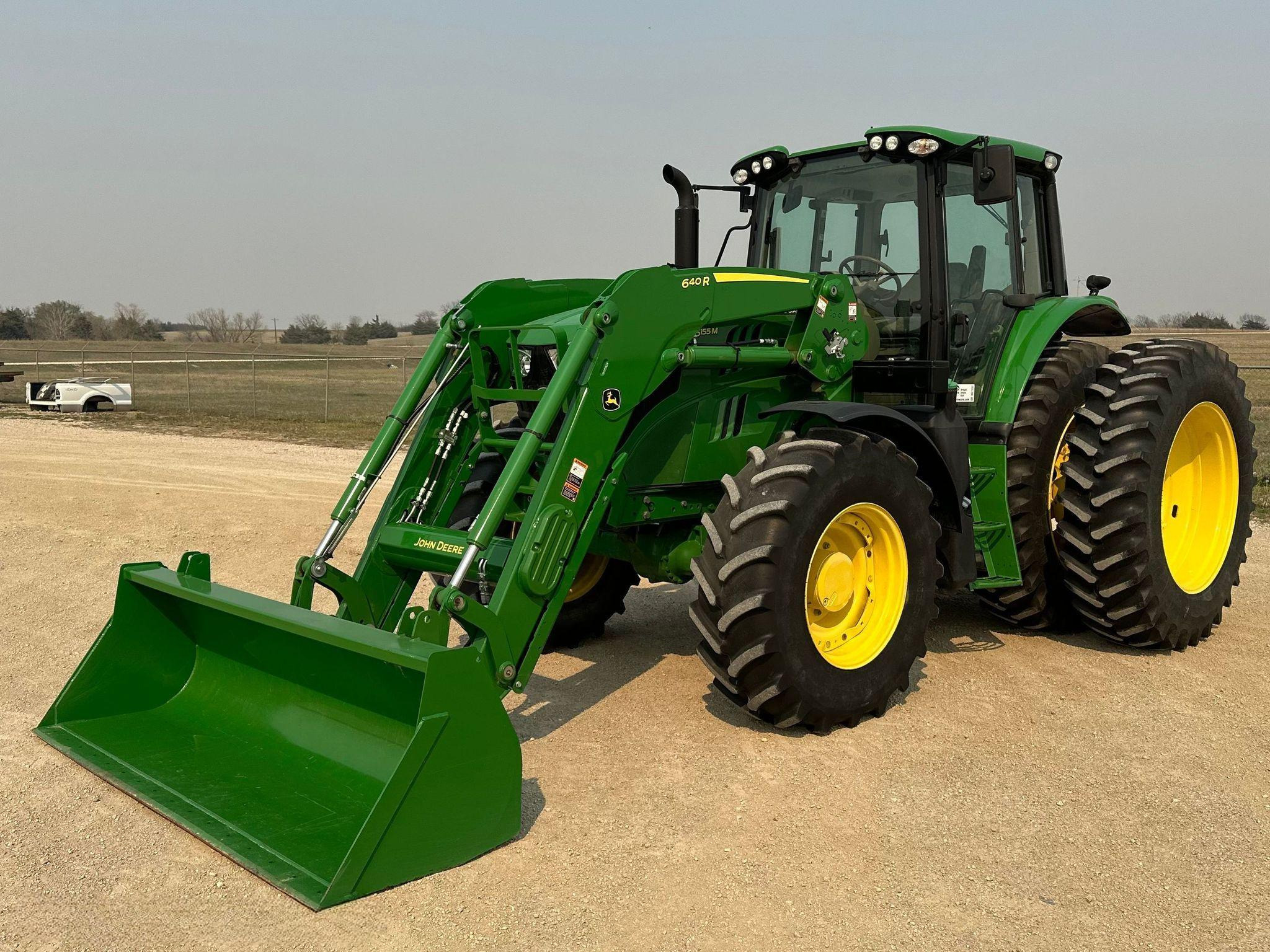 2020 John Deere 6155M MFWD Tractor